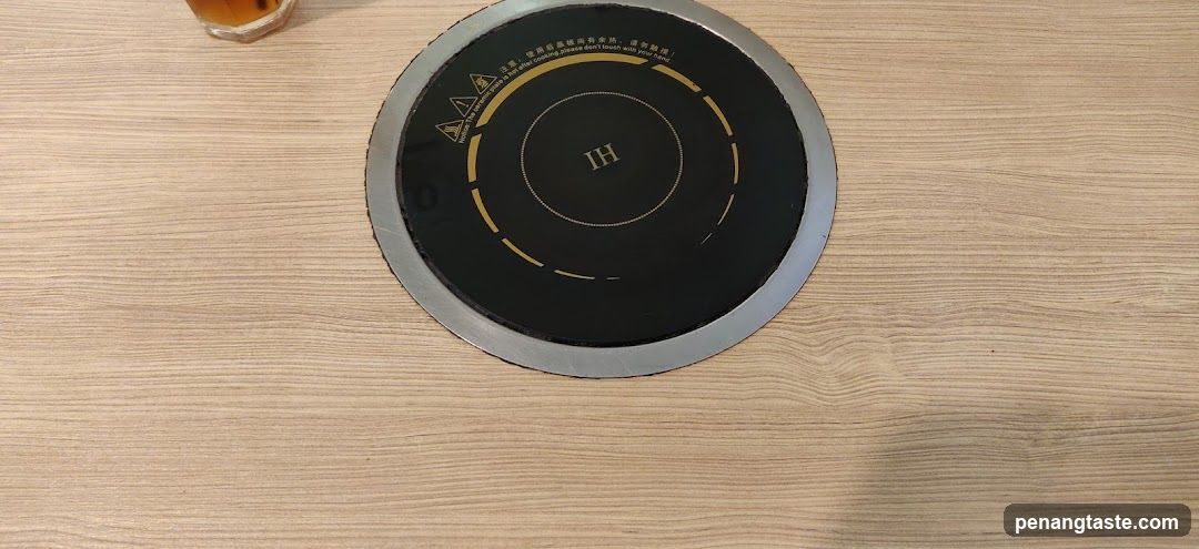 Induction Cooktop on Wooden Surface