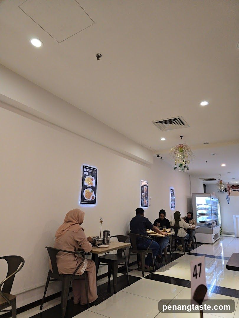 Interior of a dining area