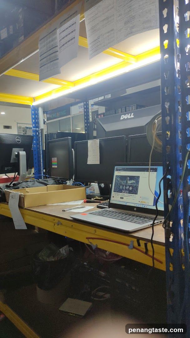 Warehouse or Tech Store Interior
