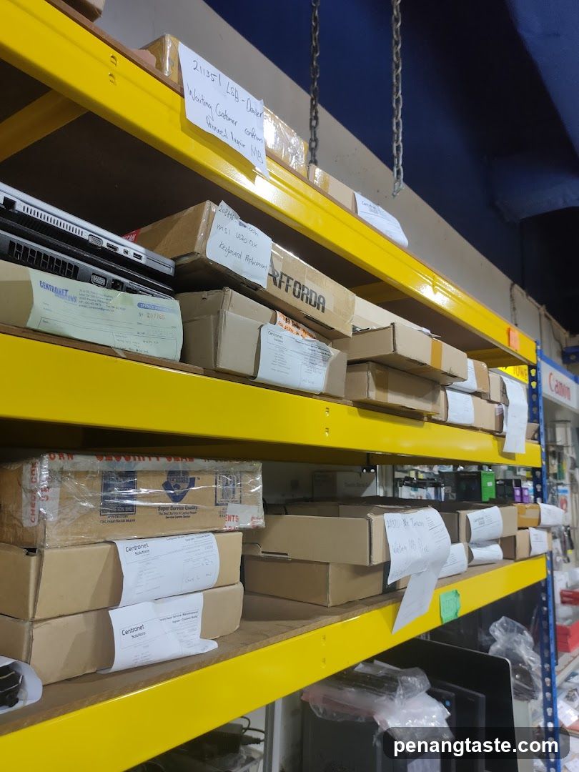 Warehouse Interior Shelf Storage