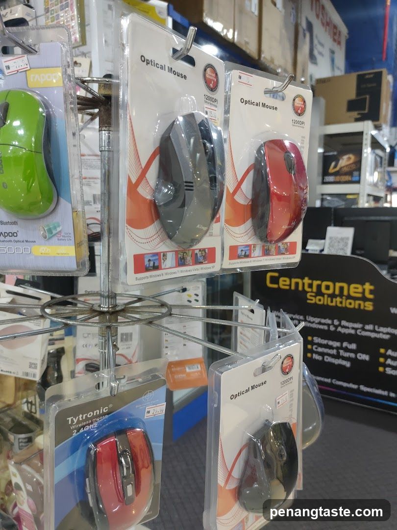Electronics Store Interior