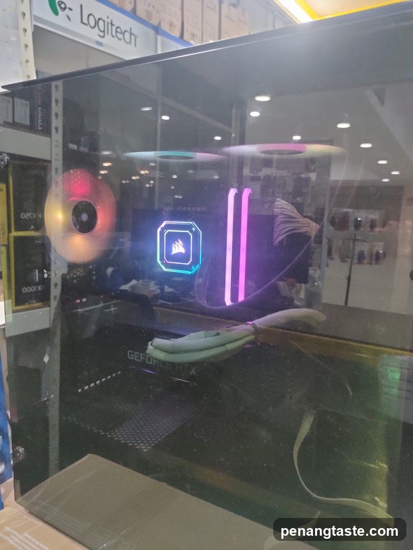 Computer Display in Store