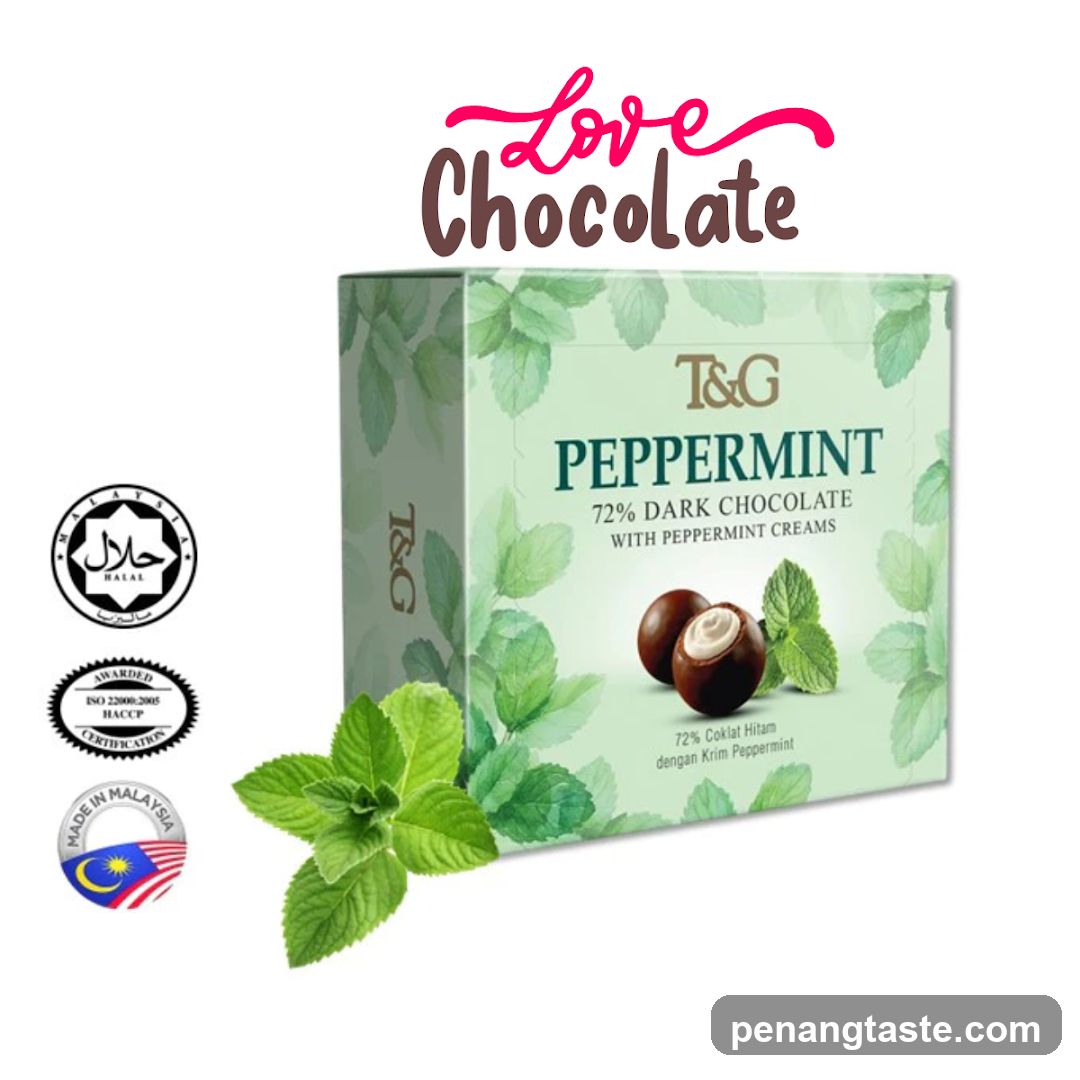 T&G Peppermint Chocolate Box