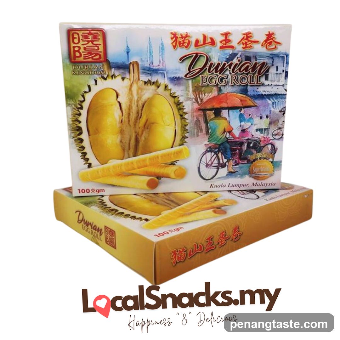Durian Egg Roll Packaging