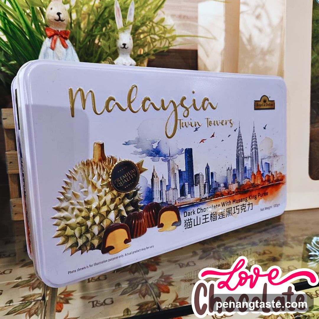 Malaysia Twin Towers Chocolate Tin