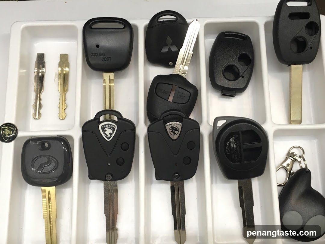 Car Key Components