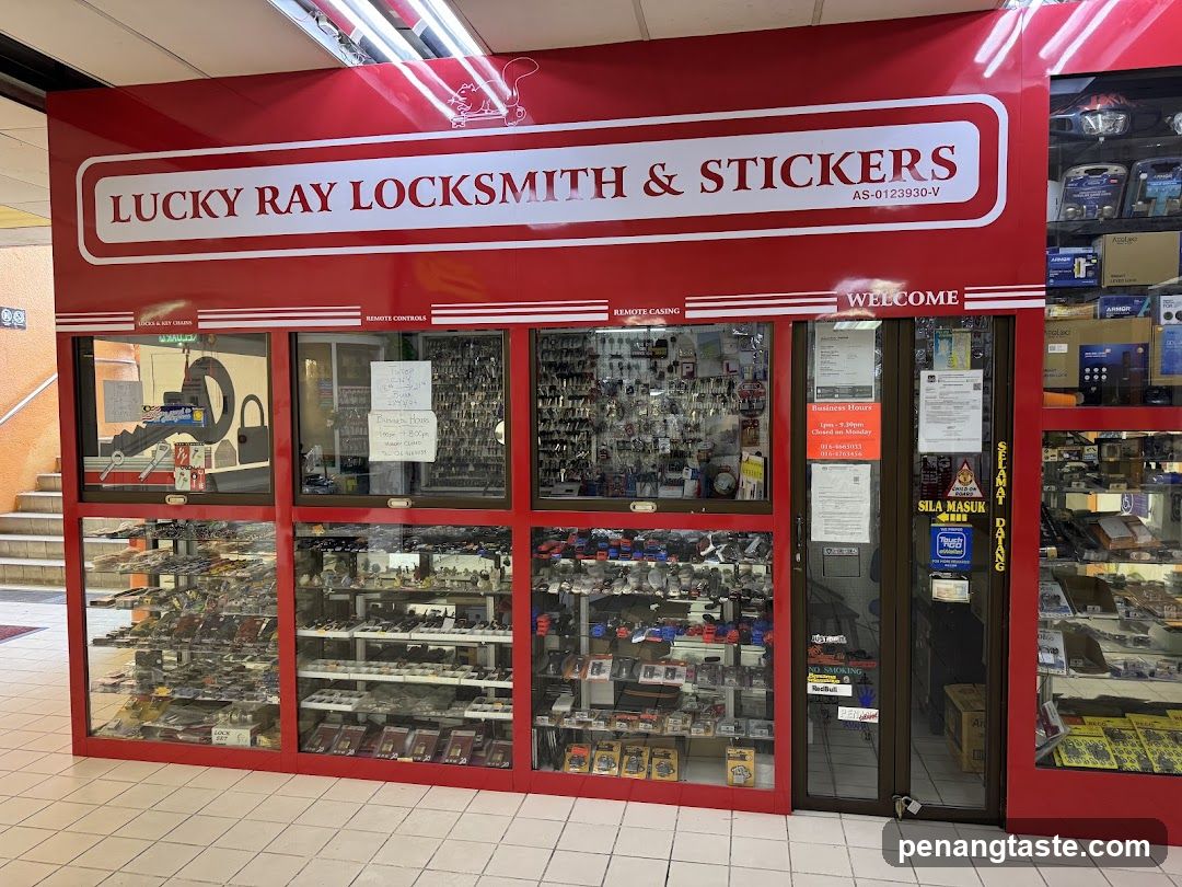 Lucky Ray Locksmith & Stickers