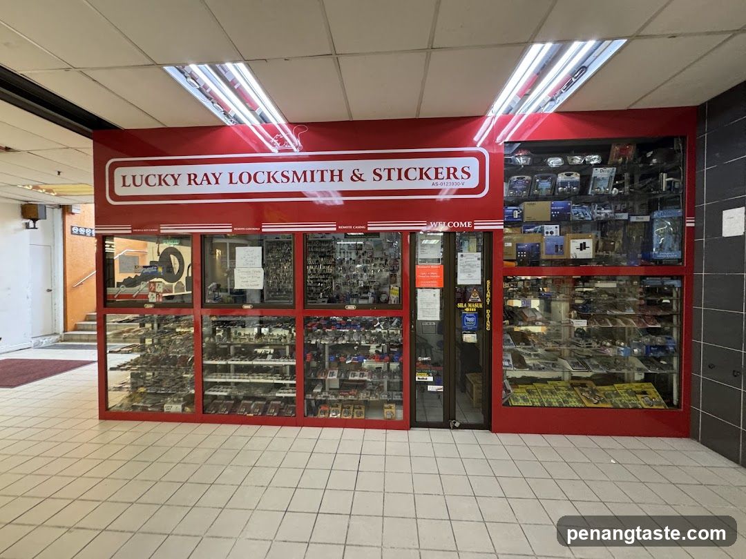 Lucky Ray Locksmith & Stickers