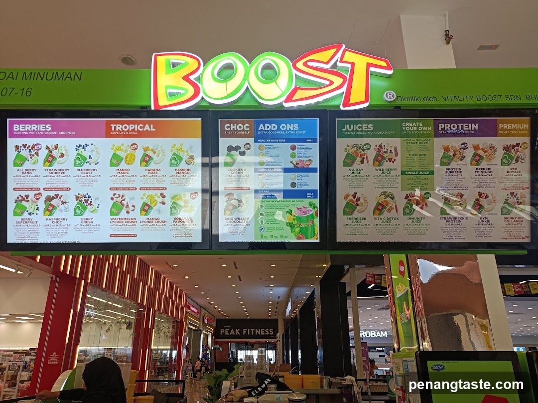 Boost Menu