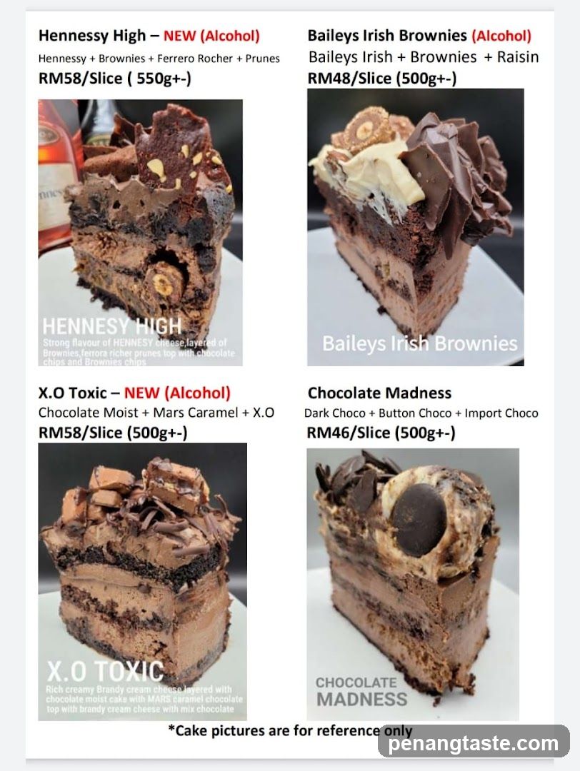 Dessert Menu