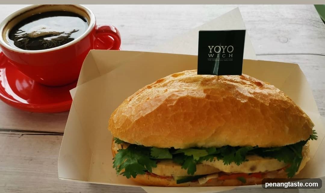 Sandwich and Coffee