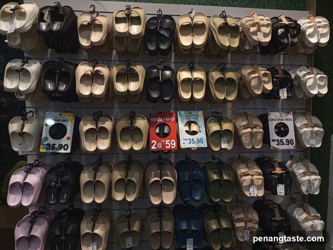 Sandals Display