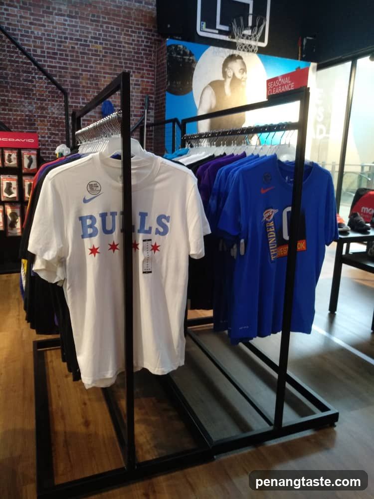 Sports Apparel Display
