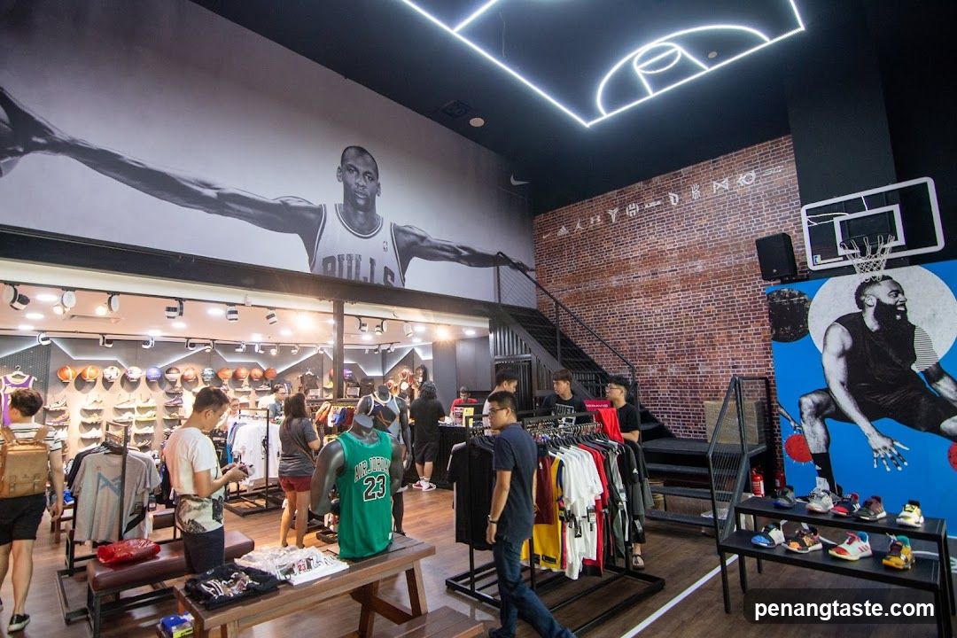 Basketball Apparel Store Interior
