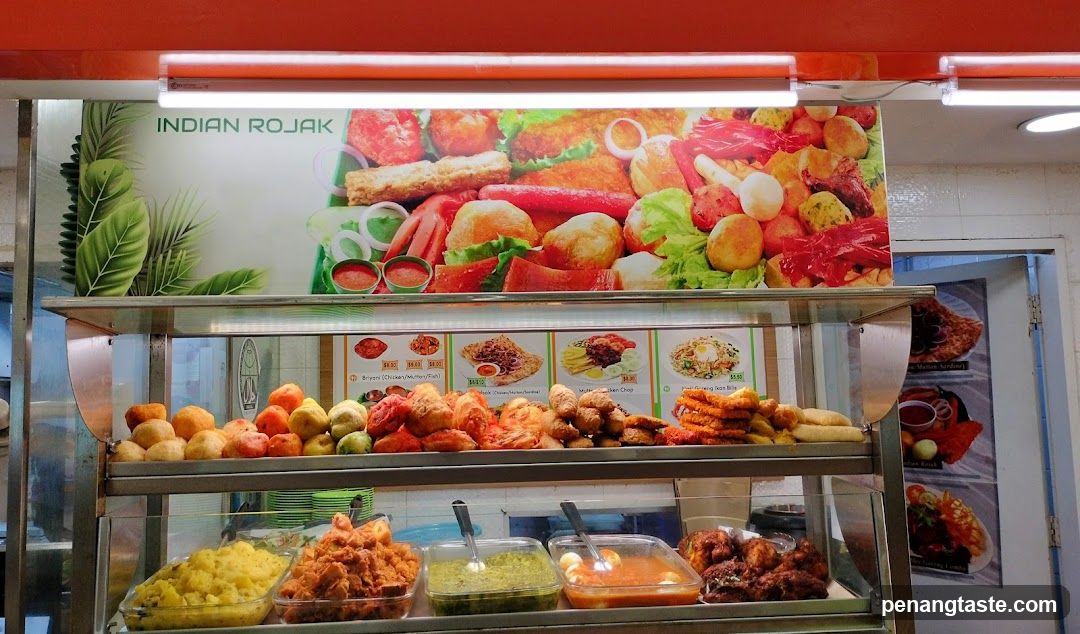 Indian Rojak Stall Display
