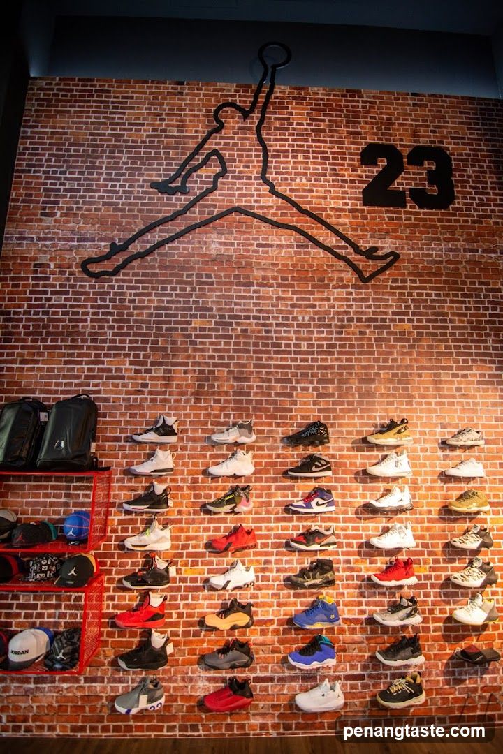 Jordan Shoe Display