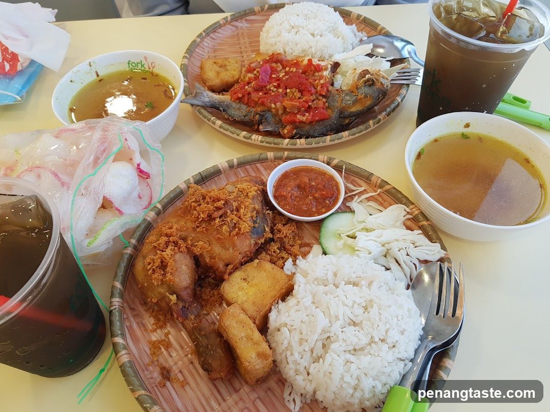 Food Table Spread