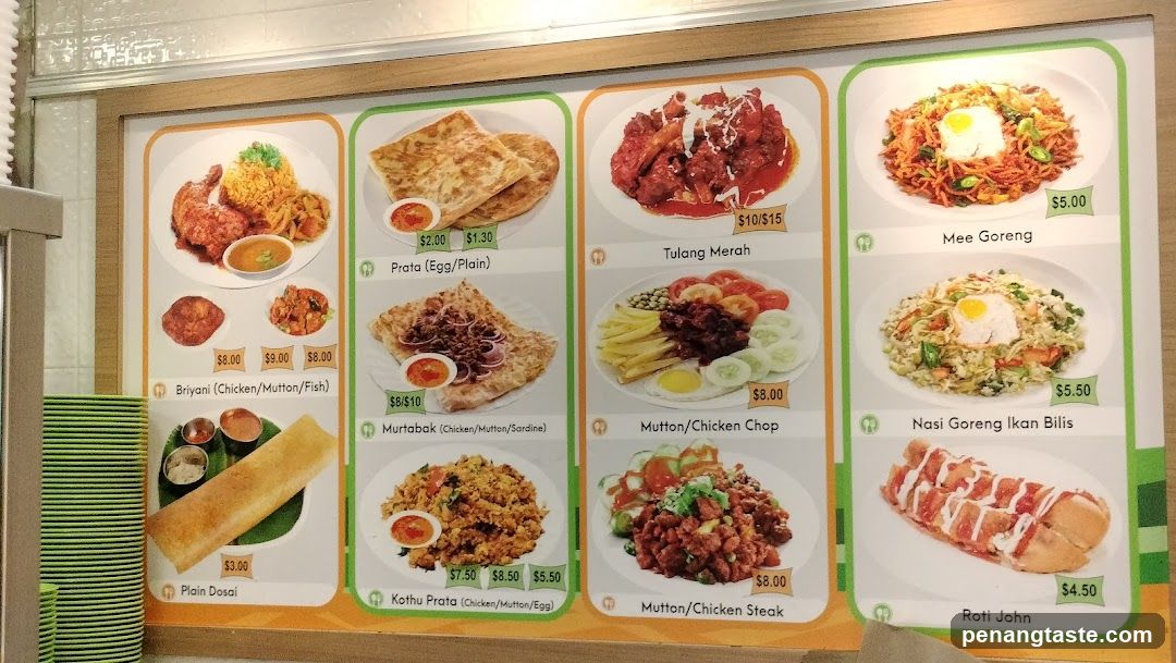 Restaurant Menu Board
