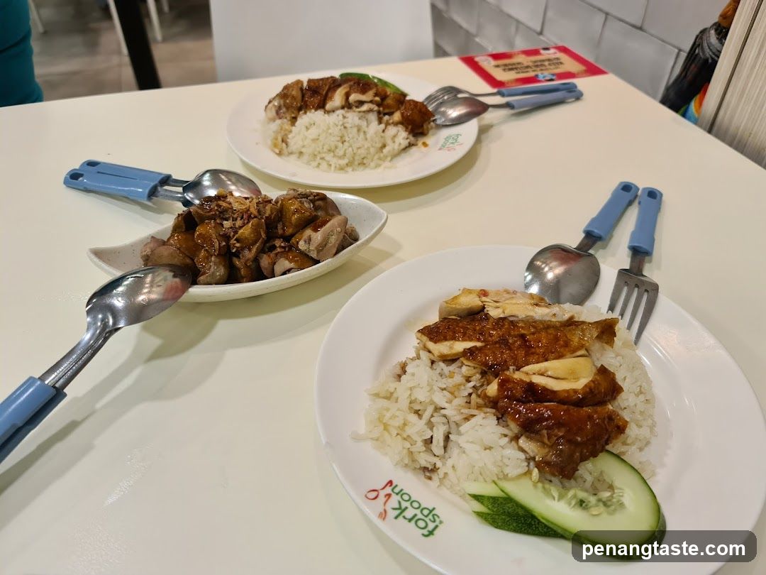Hainanese Chicken Rice Dishes