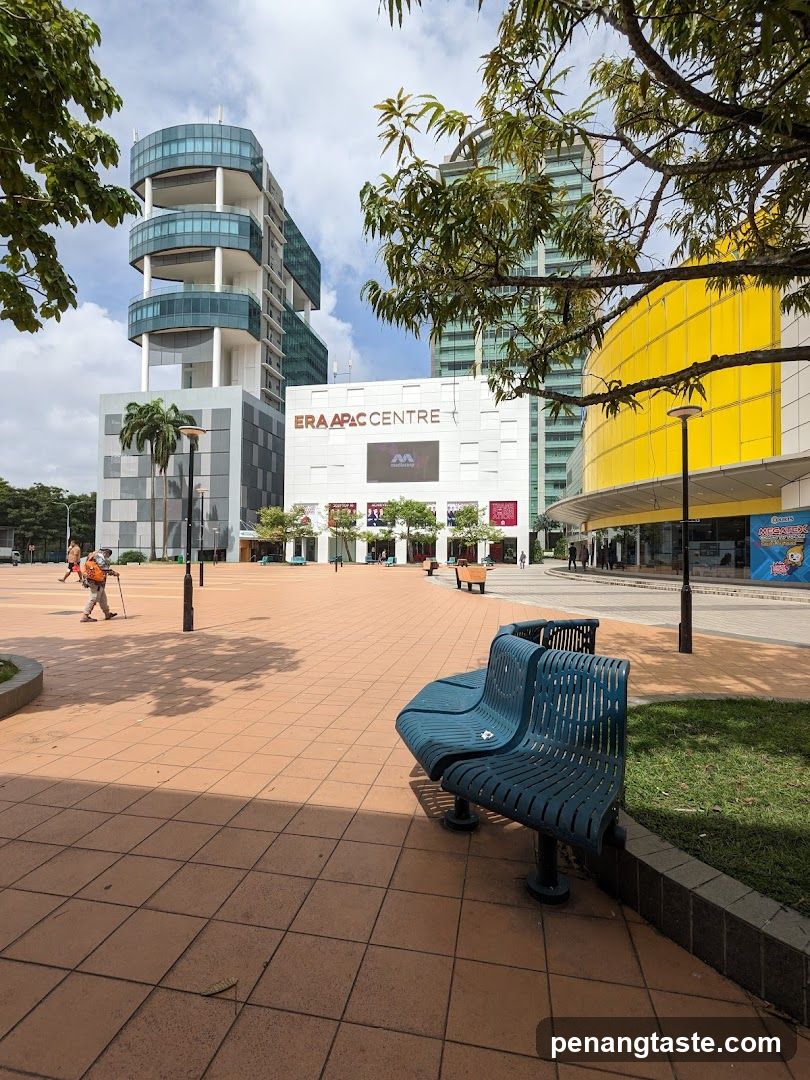 ERA APC Centre exterior plaza