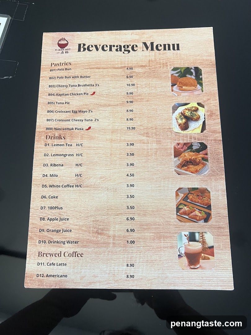 Beverage Menu