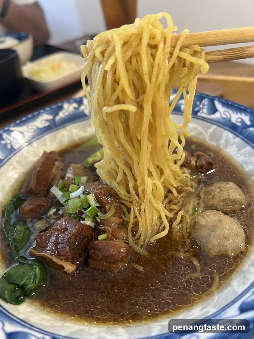 Noodle Bowl with Chopsticks