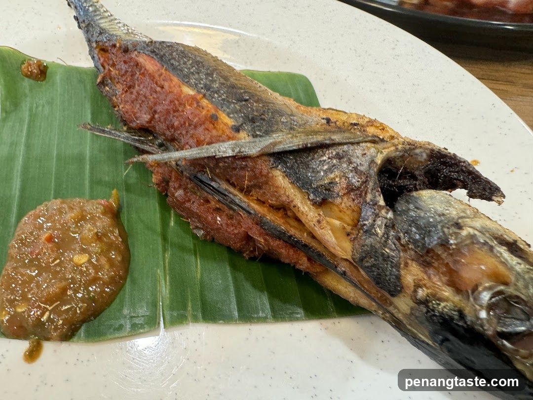 Grilled Fish with Sauce