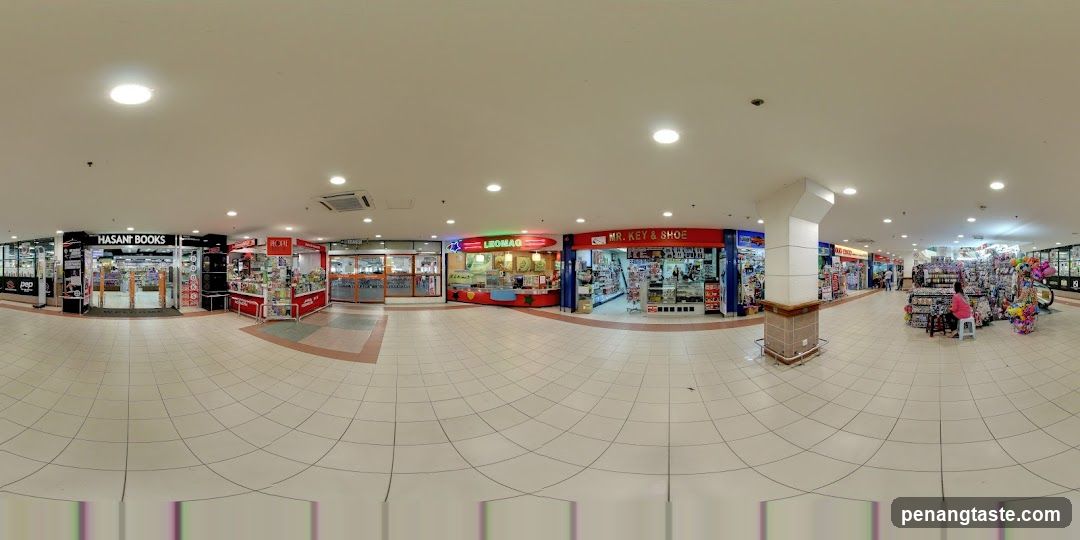 Interior of shopping mall