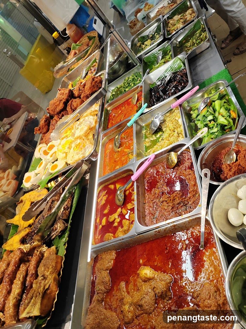 Food stall display