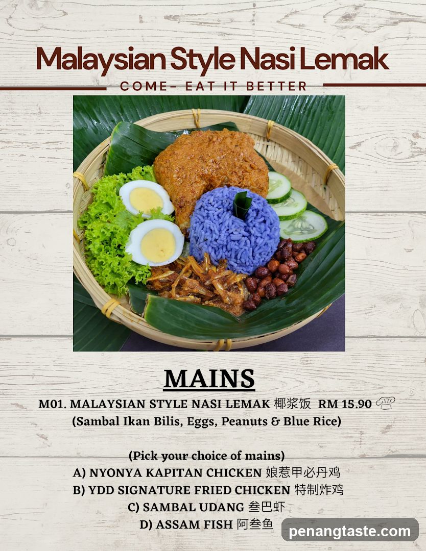 Malaysian Style Nasi Lemak