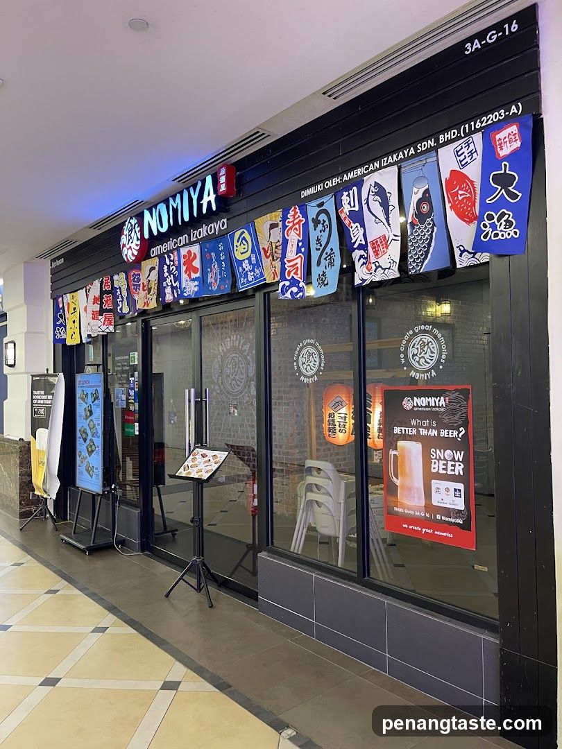 NOMIYA American Izakaya storefront