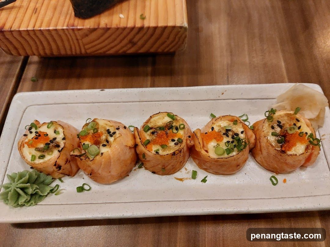Sushi Roll Presentation