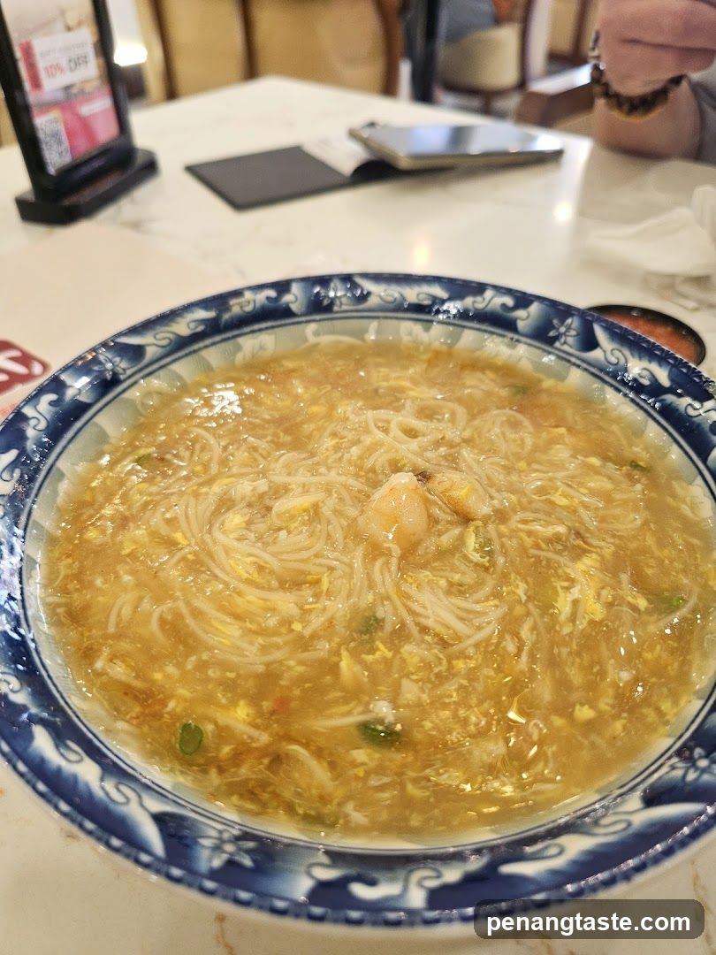 Dish in restaurant setting