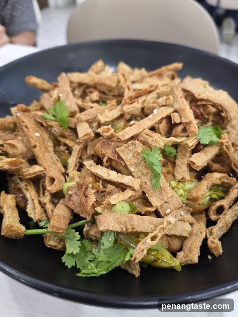 Food dish in restaurant