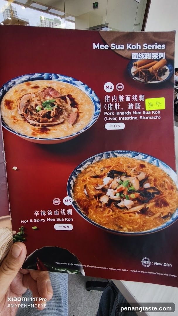 Menu Display