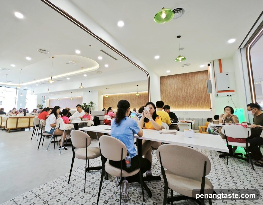 Interior of a dining area