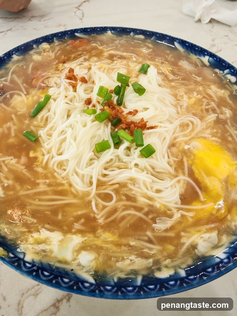 Noodle Soup Dish