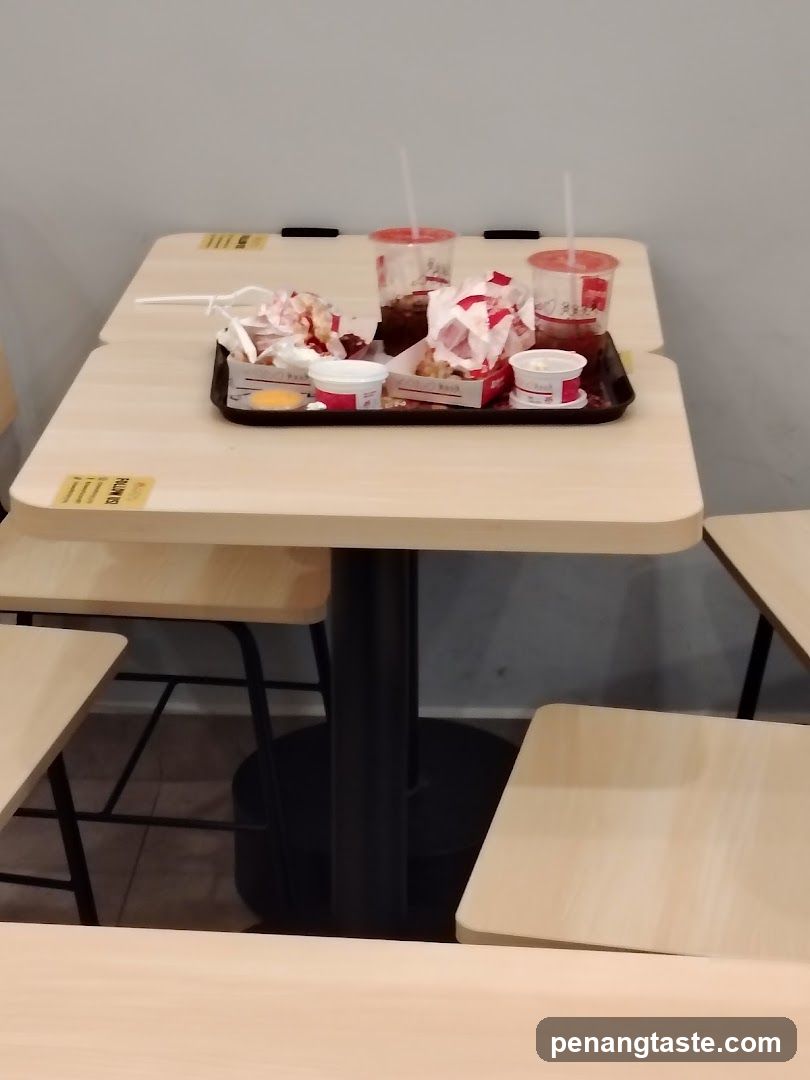 Restaurant Interior Table Setup