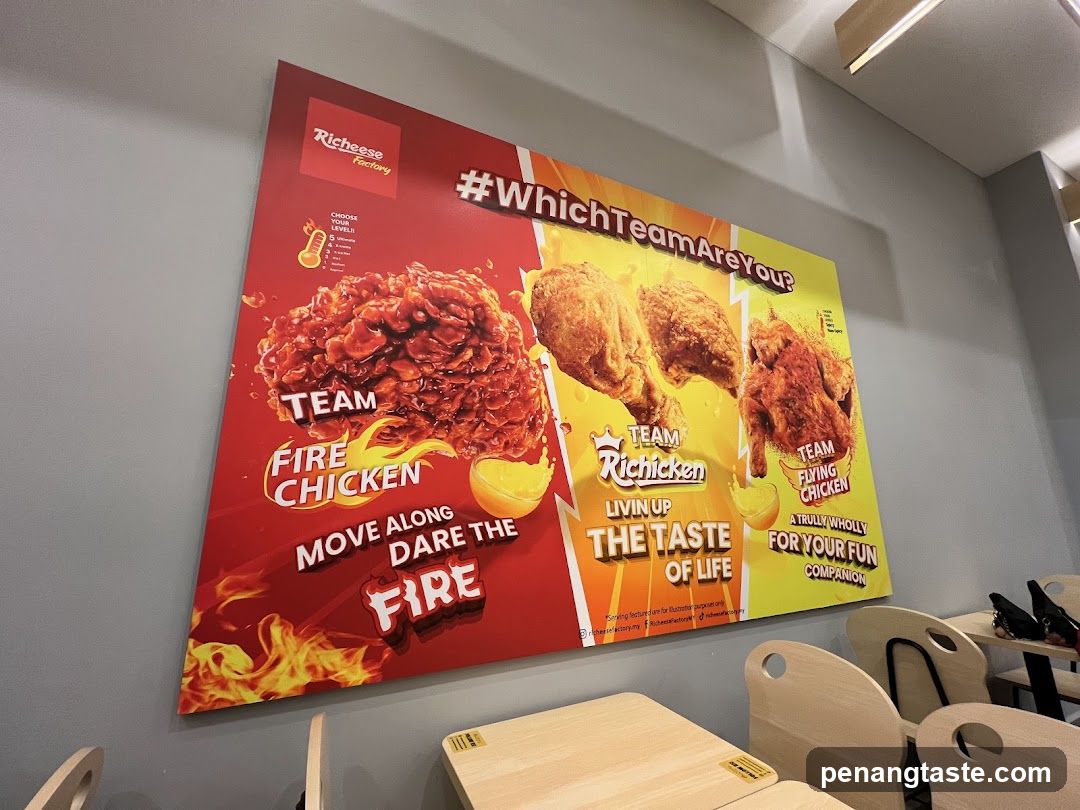 Richese Factory promotional poster