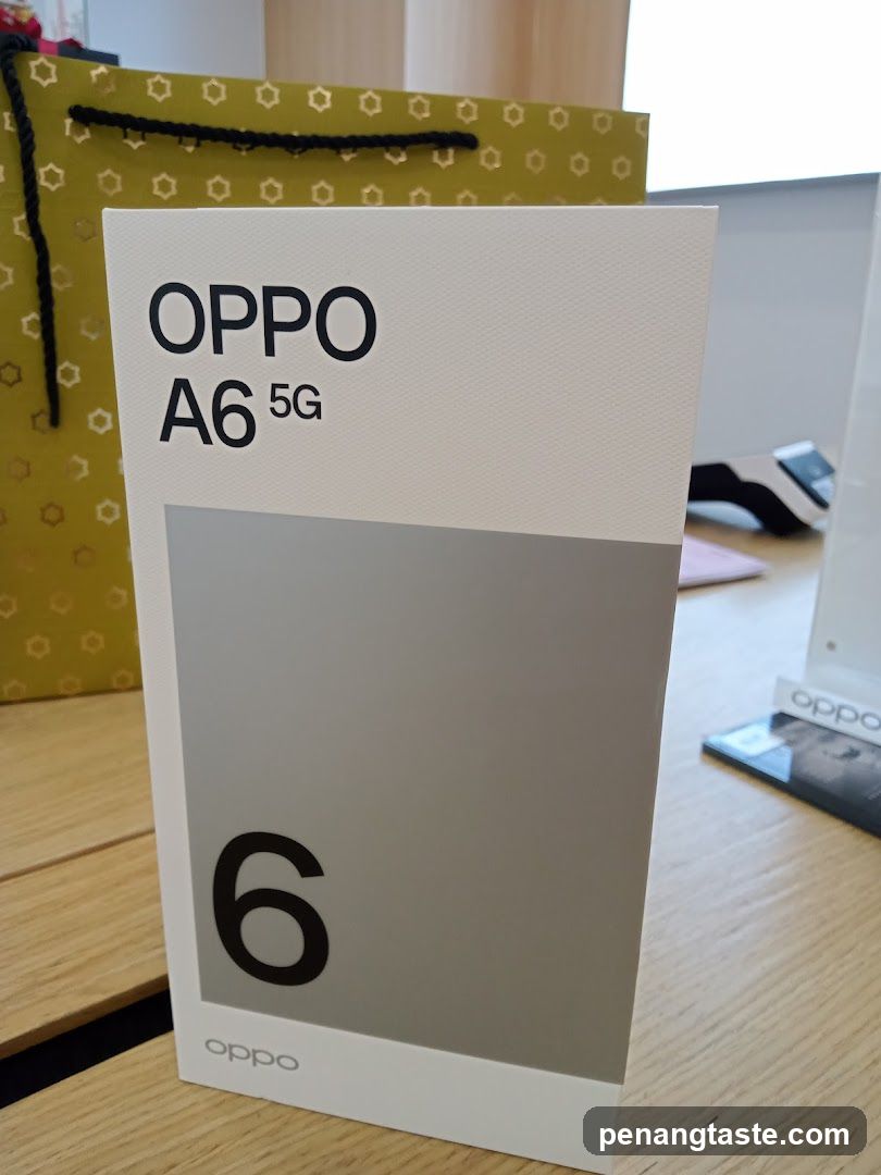 OPPO A6 5G Product Box