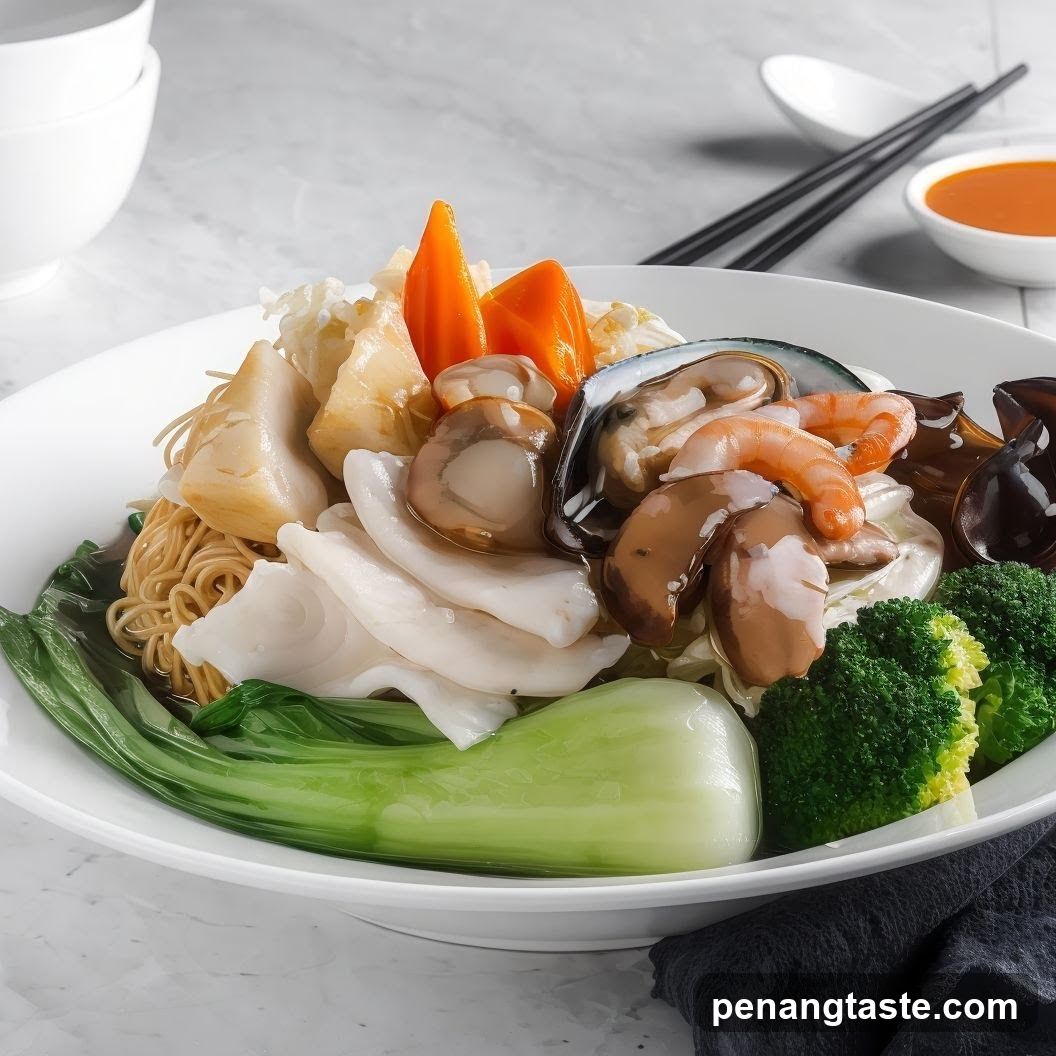 Seafood Noodle Bowl
