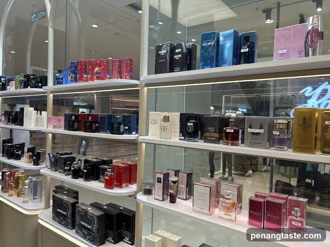 Perfume Display Store Interior