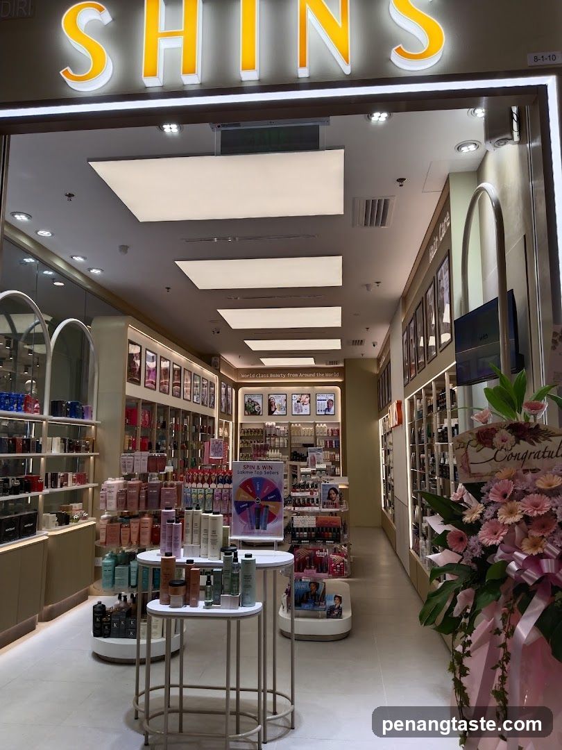 SHINS Beauty Store Interior