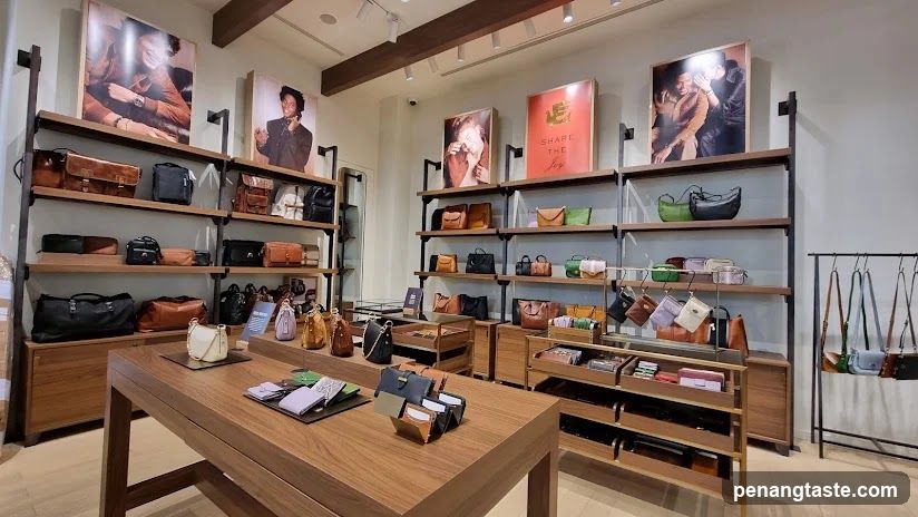 Interior of a retail store