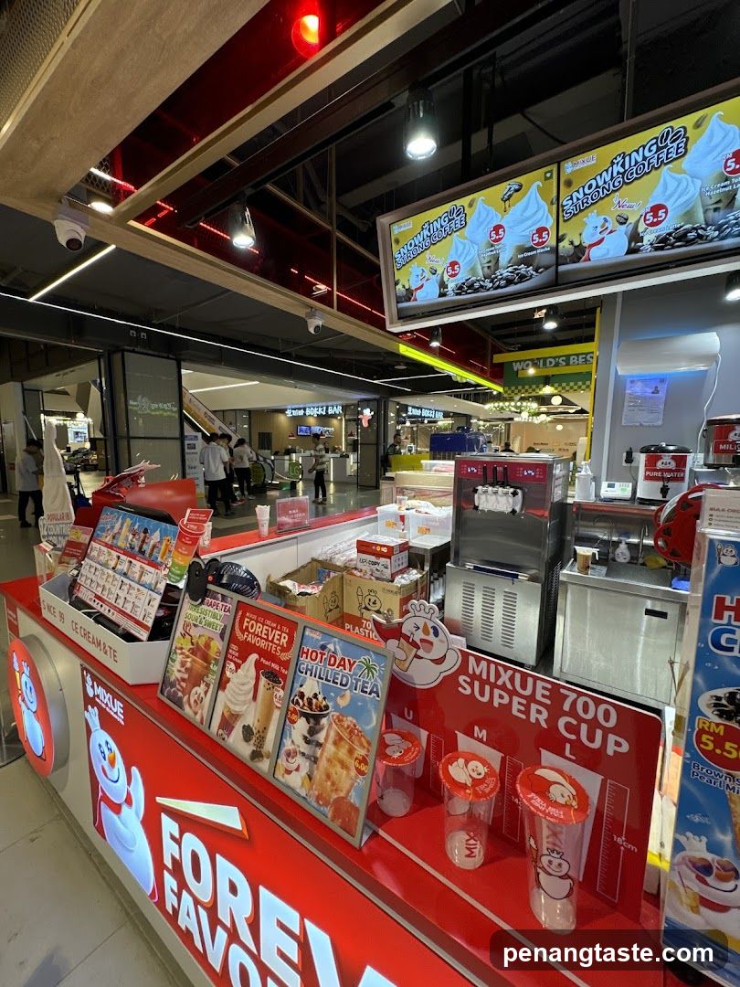 Ice Cream & Coffee Stand Interior