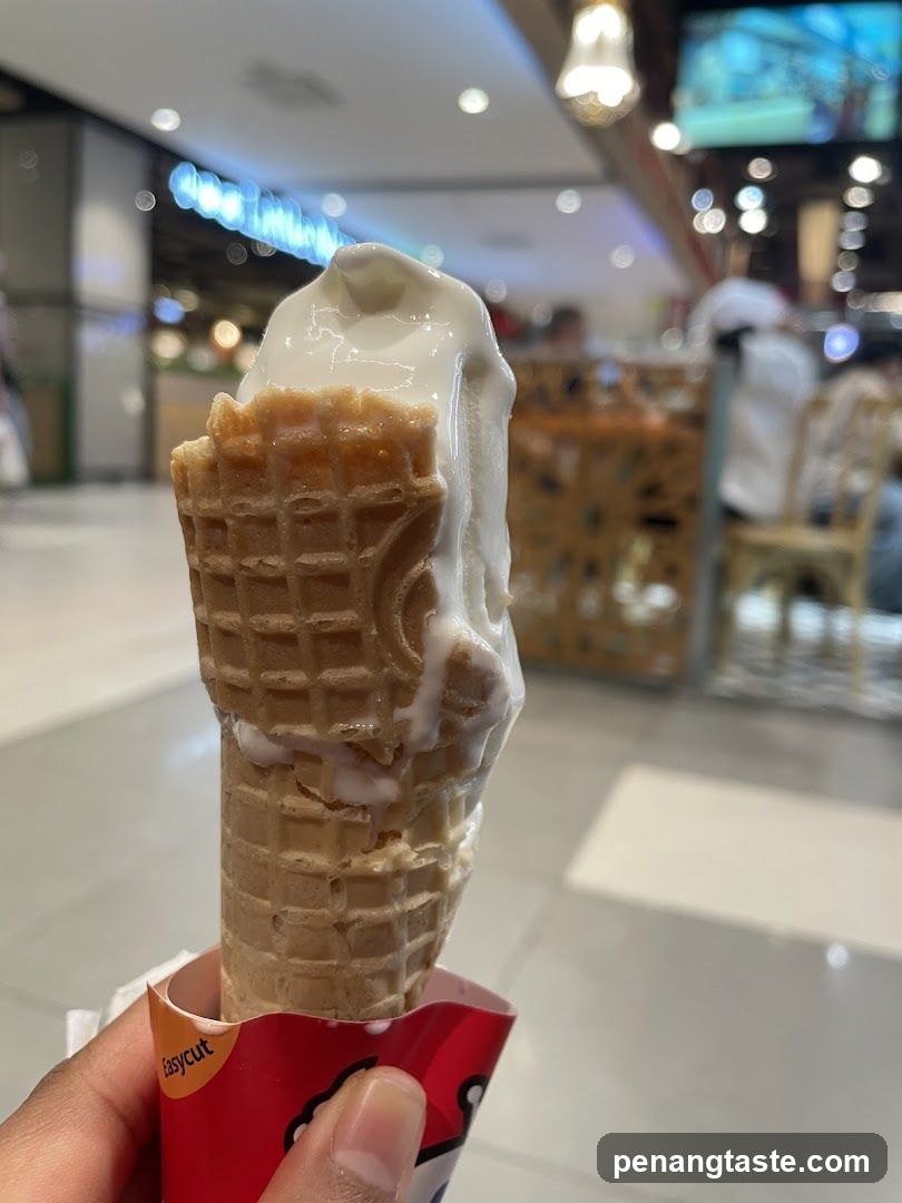 Ice Cream in Waffle Cone