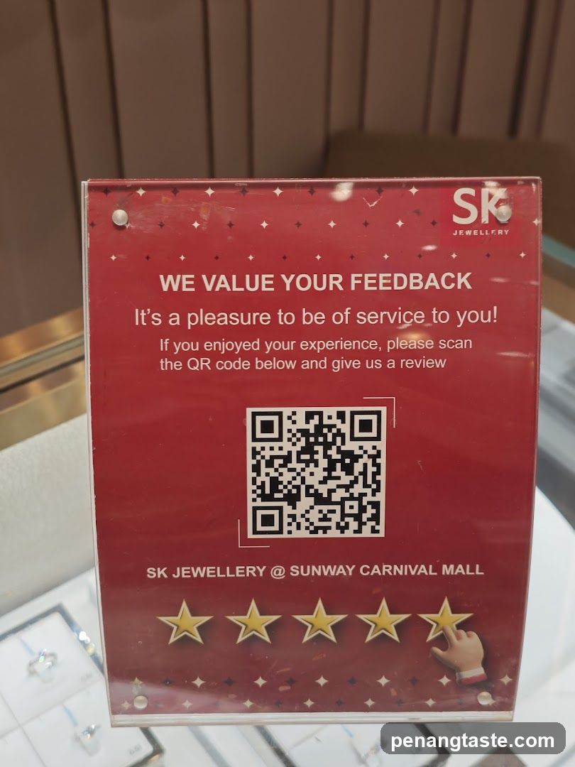 Customer Feedback Sign