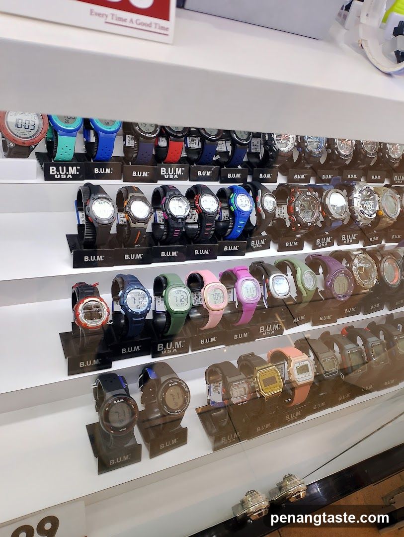 B.U.M. USA Watches Display