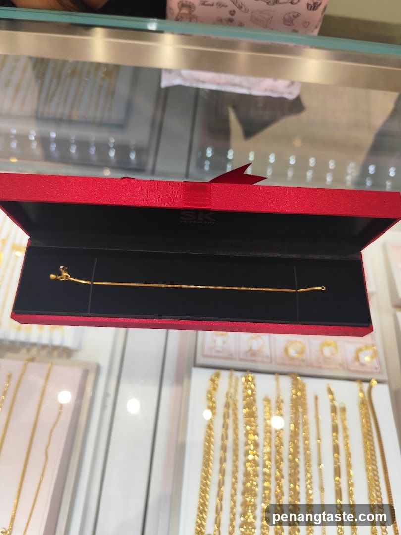 Jewelry Display in Store