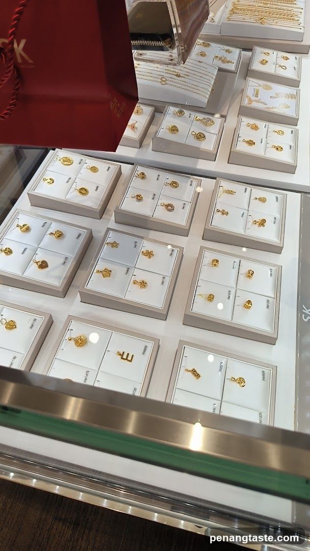 Jewelry Display in Store